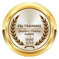 2019 F&I Training Dealers Choice Award